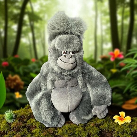 Tarzan Plush Young Terk Bean Bag Disney Ape Man Stuffed Animal Nursery Decor 8" - Picture 1 of 10